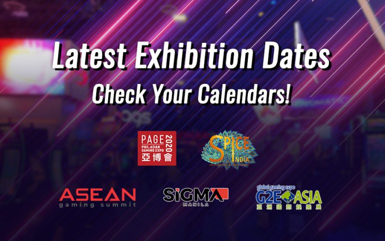 Check your calendar and make sure your iGaming event dates are up-to-date!