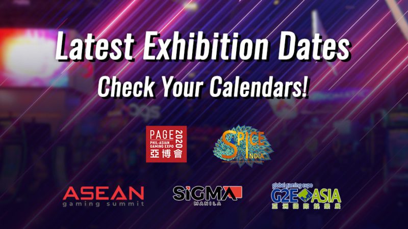Check your calendar and make sure your iGaming event dates are up-to-date!
