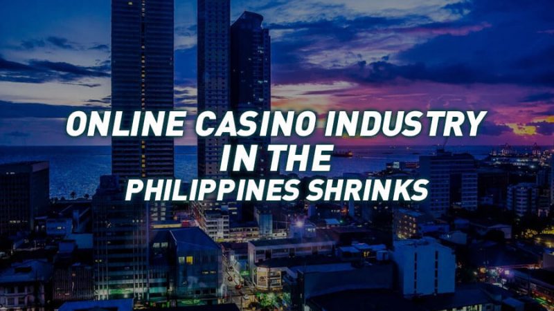 Philippines’ online casino industry shrinks