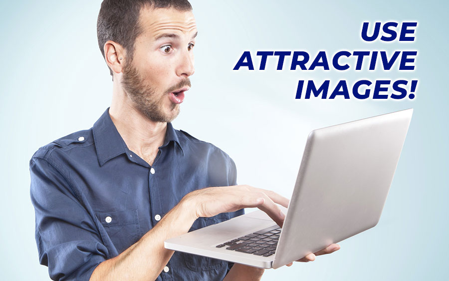 Use attractive images for your content - GamingSoft News