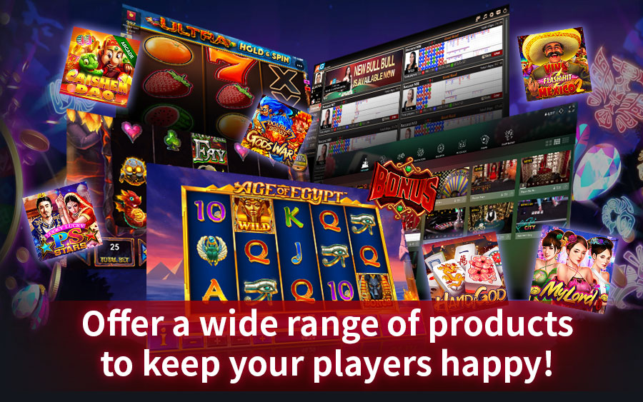 Offer a wide range of casino products to keep your players happy - GamingSoft News