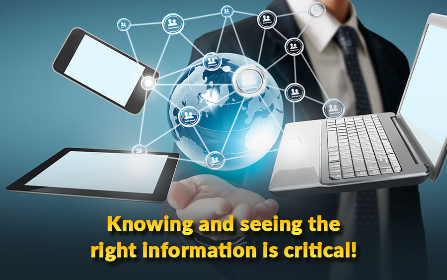 Knowing & seeing the right information is critical! - GamingSoft News