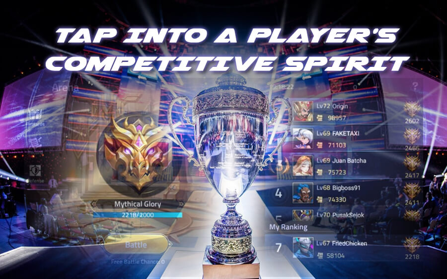 Tap into a player's competitive spirit! - GamingSoft News