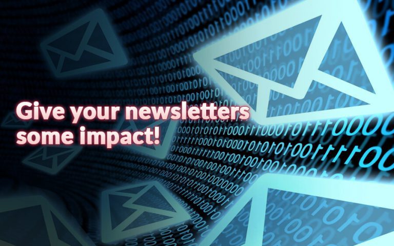 Give your newsletters some impact! - GamingSoft News